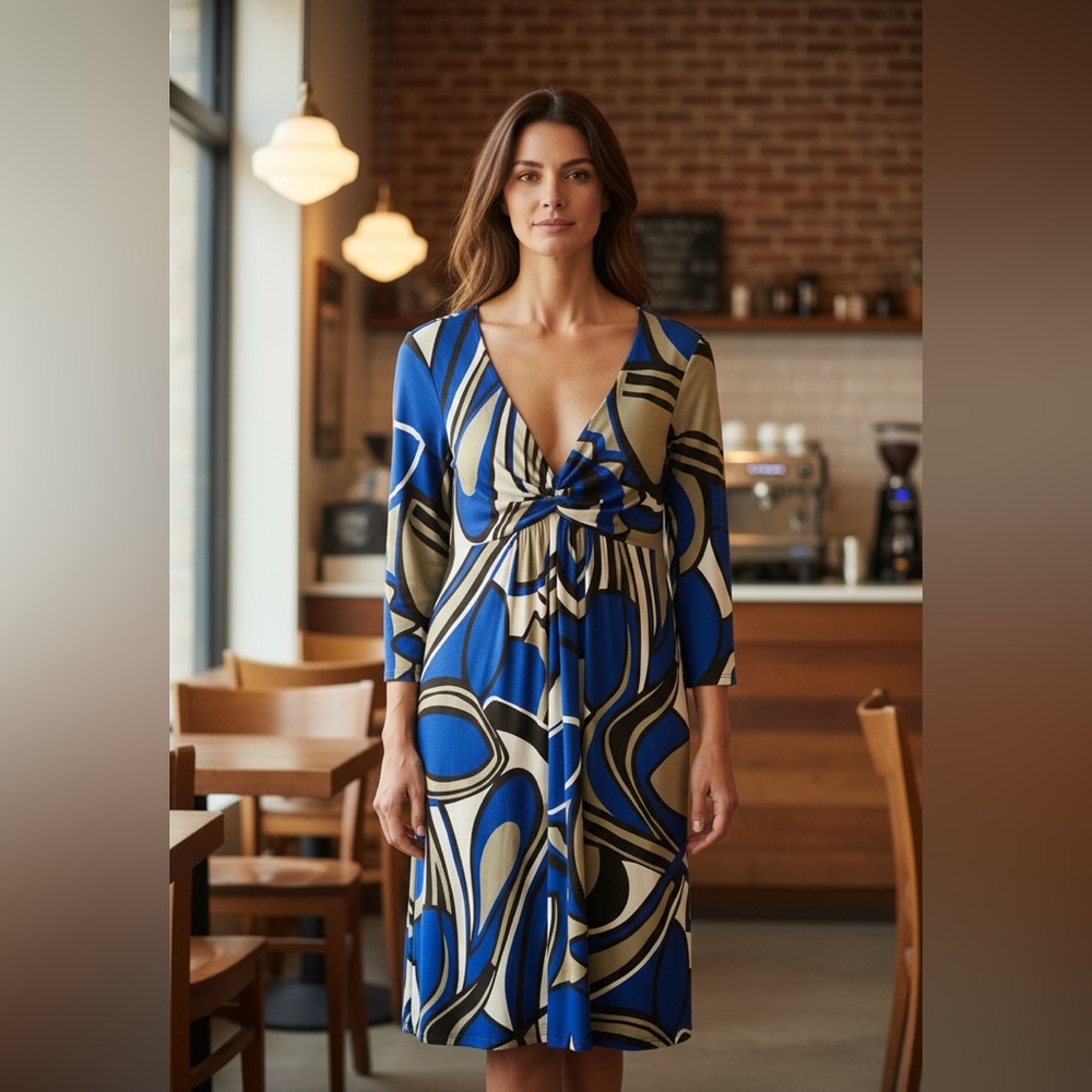 Bisou Bisou Elegant Black Dress